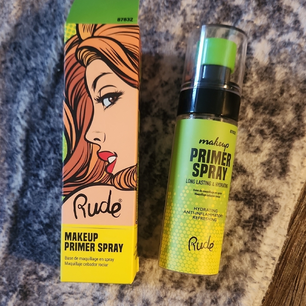 NEW RUDE Makeup Primer Spray -